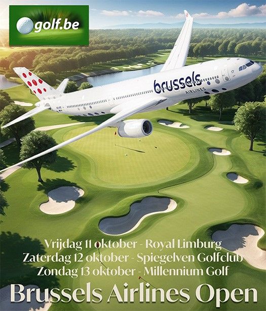 Golf.be organise le 1er Brussels Airlines Open dans le Limbourg