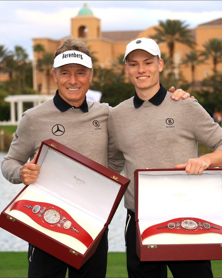 Bernhard Langer et ses fils sont des spécialistes