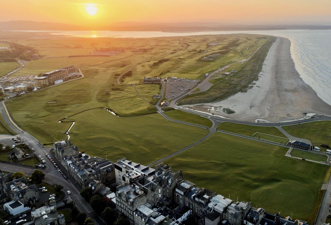 St Andrews Old Course in al zijn glorie - Blog