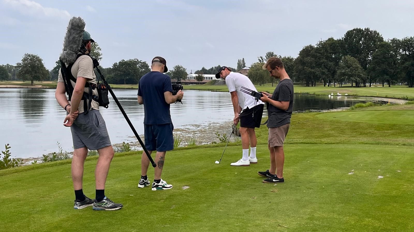 Thomas Pieters in “Kom op tegen Kanker”-promotiefilm op Millennium