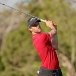 Thomas Detry sur le podium à mi-course du Houston Open